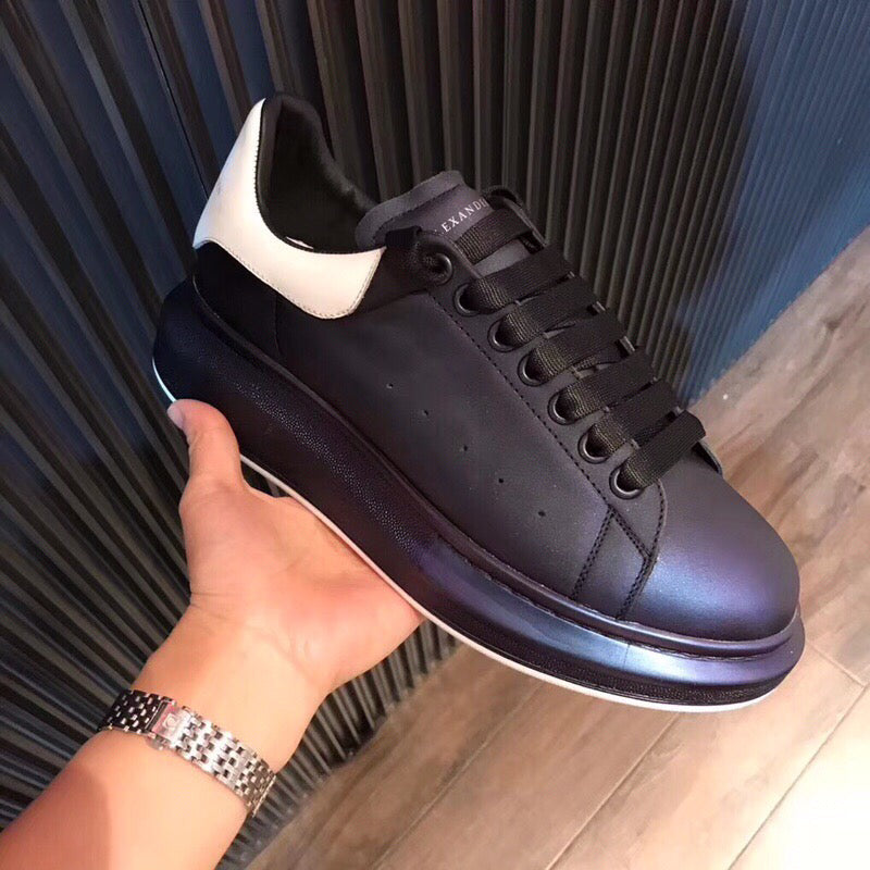 ALEXANDER MCQUEEN NERE CON RETRO BIANCO