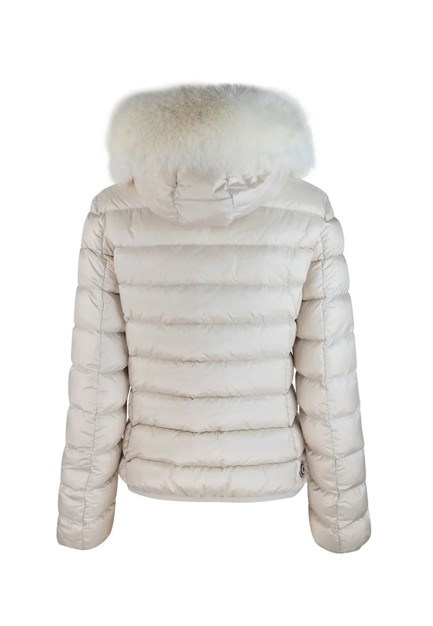 COLMAR DONNA CORTO BIANCO CON PELLICCIA