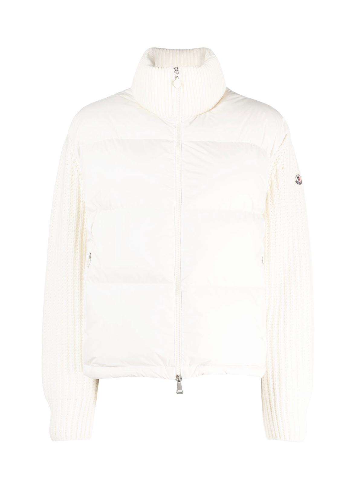 GIUBBINO MONCLER DONNA BIANCO